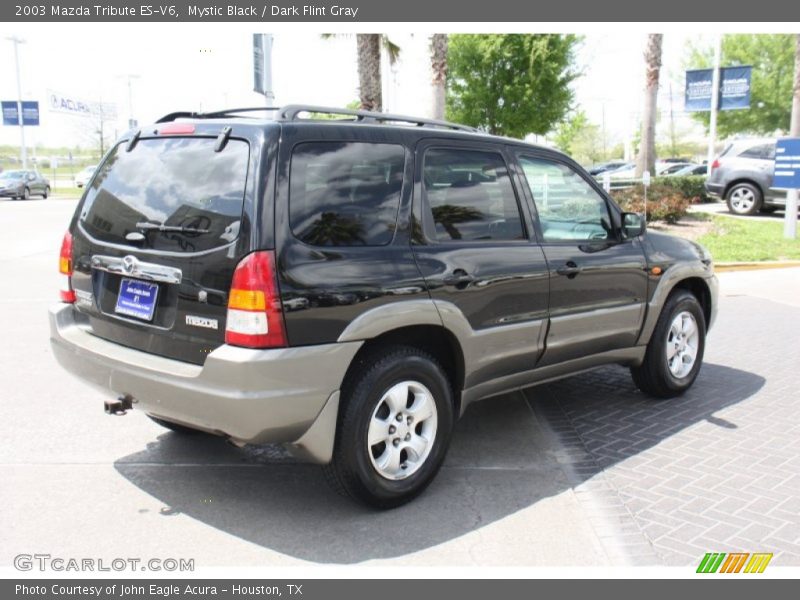 Mystic Black / Dark Flint Gray 2003 Mazda Tribute ES-V6
