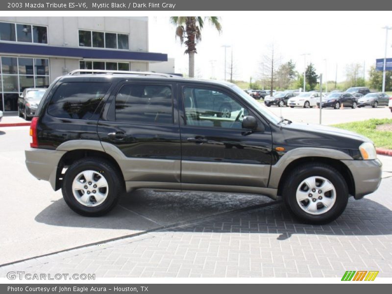 Mystic Black / Dark Flint Gray 2003 Mazda Tribute ES-V6