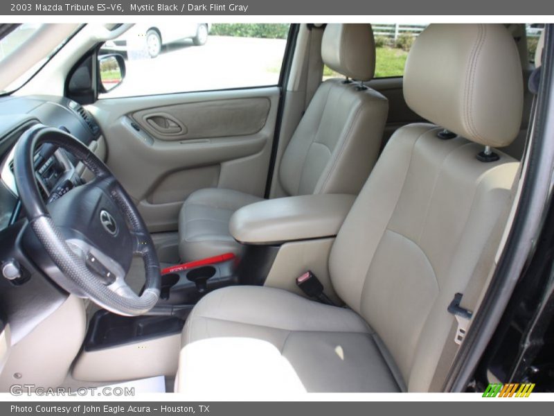 Mystic Black / Dark Flint Gray 2003 Mazda Tribute ES-V6