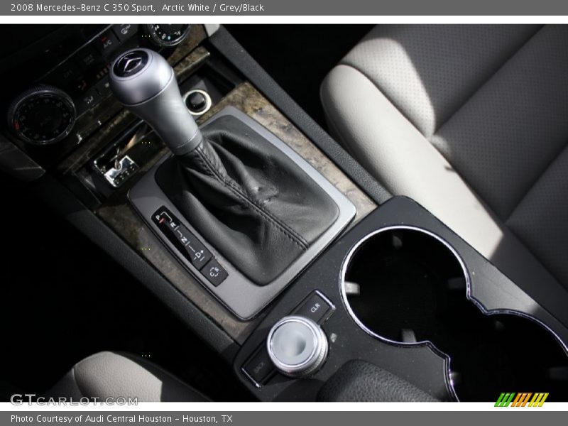 Arctic White / Grey/Black 2008 Mercedes-Benz C 350 Sport