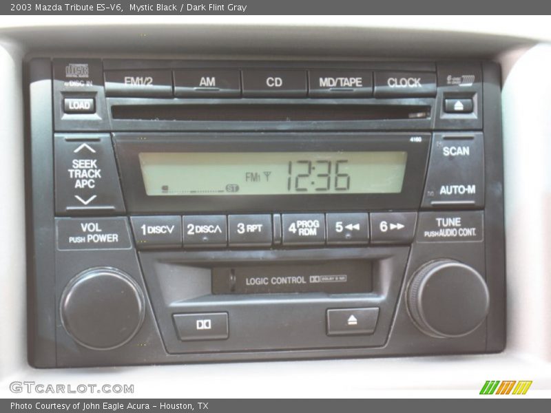 Mystic Black / Dark Flint Gray 2003 Mazda Tribute ES-V6