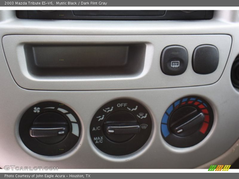 Mystic Black / Dark Flint Gray 2003 Mazda Tribute ES-V6