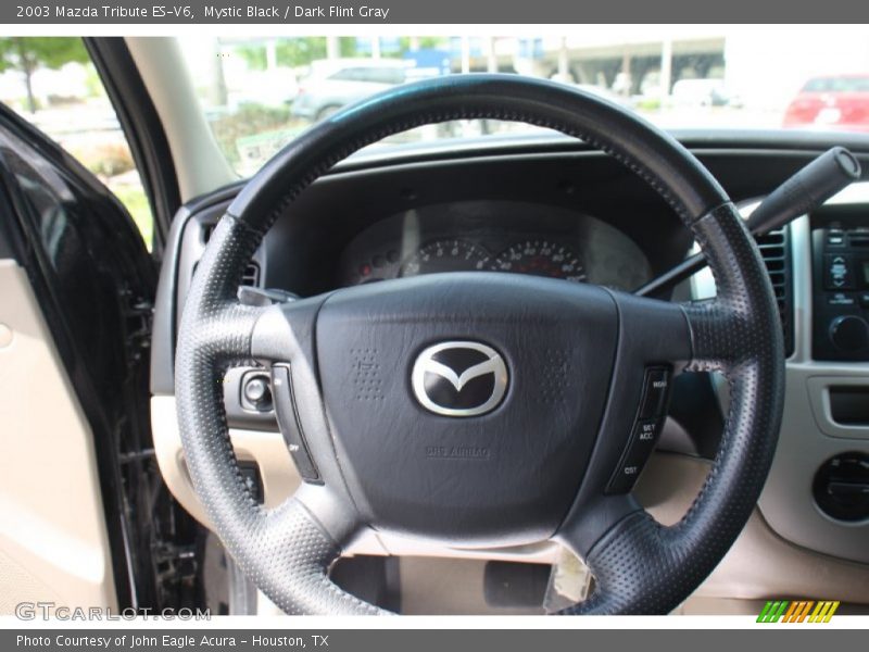 Mystic Black / Dark Flint Gray 2003 Mazda Tribute ES-V6