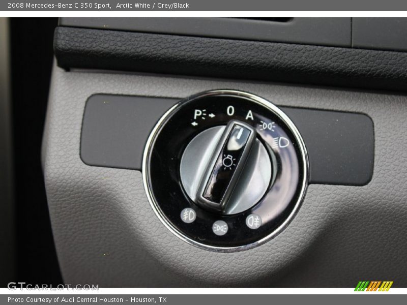 Arctic White / Grey/Black 2008 Mercedes-Benz C 350 Sport