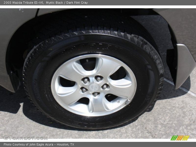 Mystic Black / Dark Flint Gray 2003 Mazda Tribute ES-V6