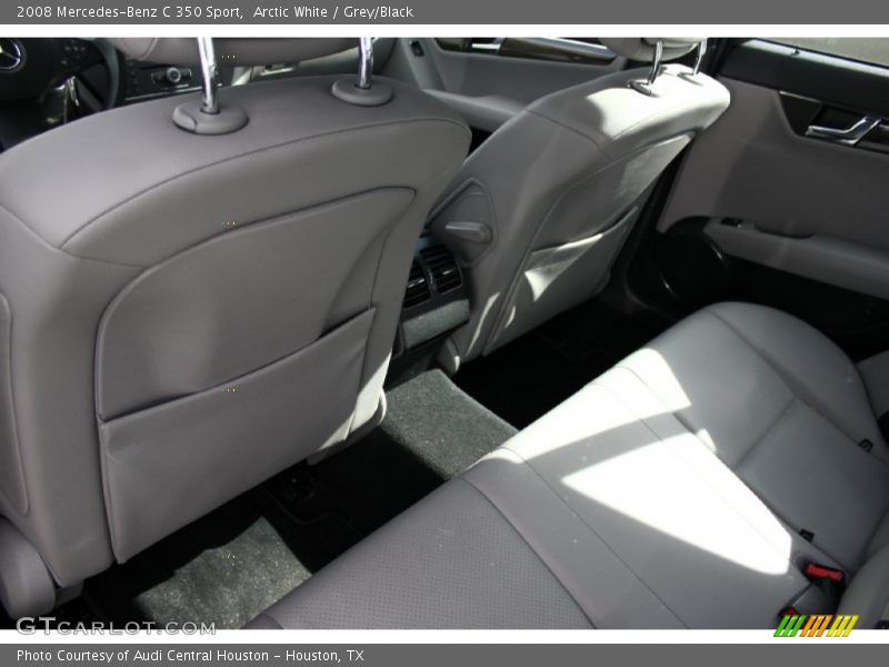 Arctic White / Grey/Black 2008 Mercedes-Benz C 350 Sport