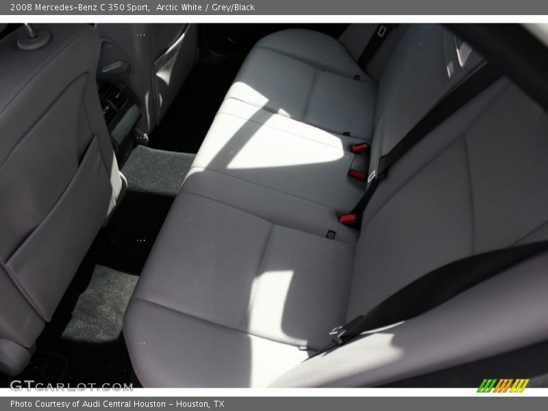 Arctic White / Grey/Black 2008 Mercedes-Benz C 350 Sport