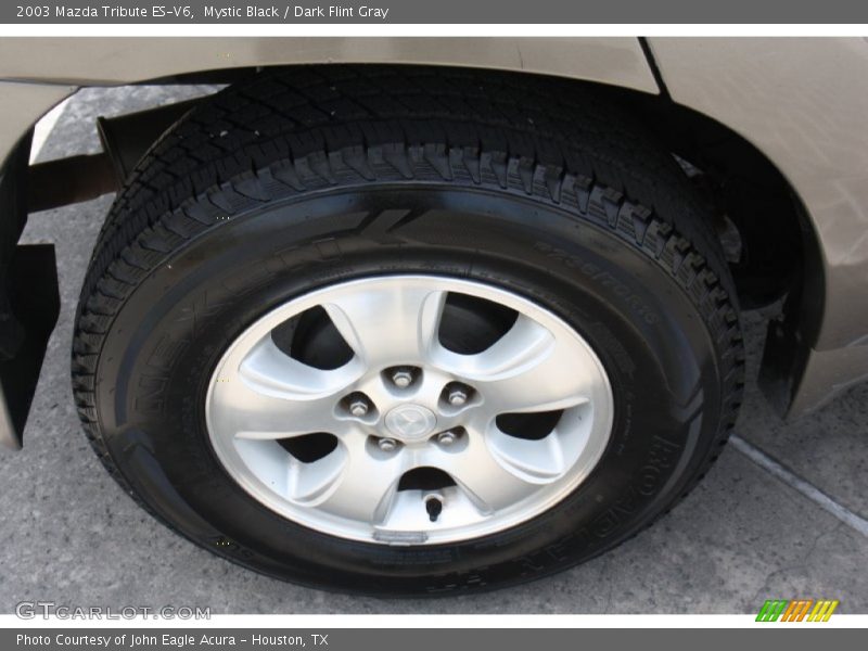 Mystic Black / Dark Flint Gray 2003 Mazda Tribute ES-V6