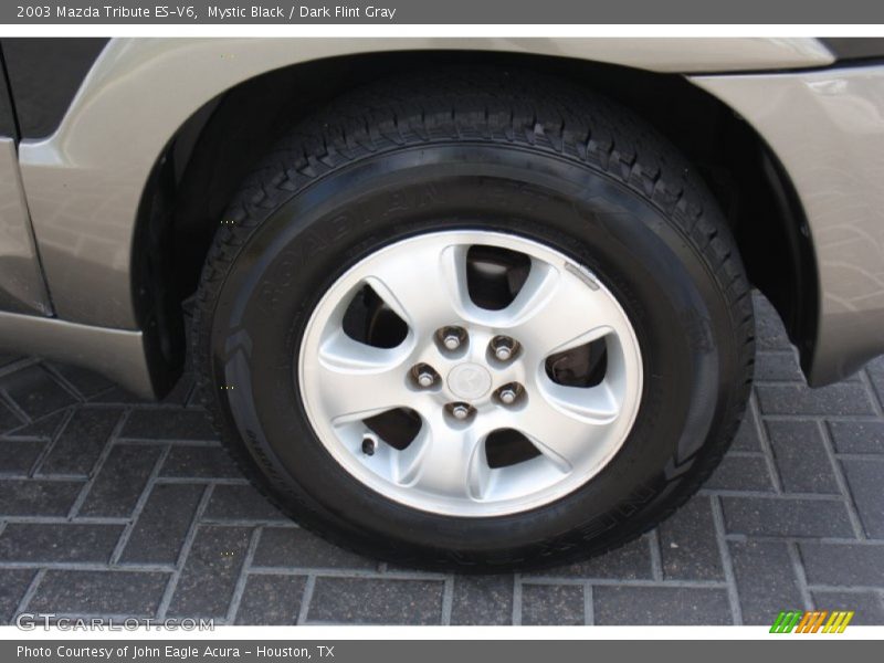 Mystic Black / Dark Flint Gray 2003 Mazda Tribute ES-V6