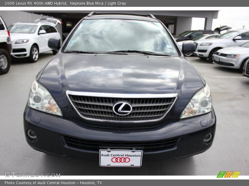Neptune Blue Mica / Light Gray 2006 Lexus RX 400h AWD Hybrid