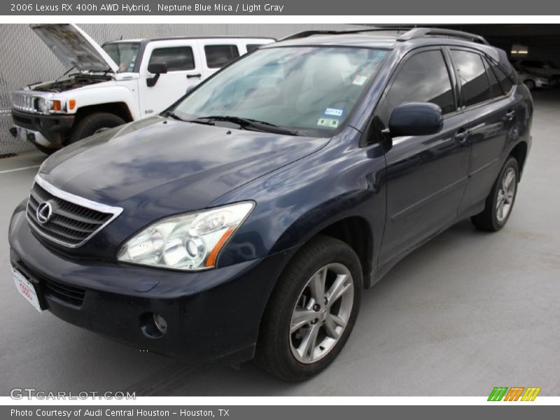 Neptune Blue Mica / Light Gray 2006 Lexus RX 400h AWD Hybrid