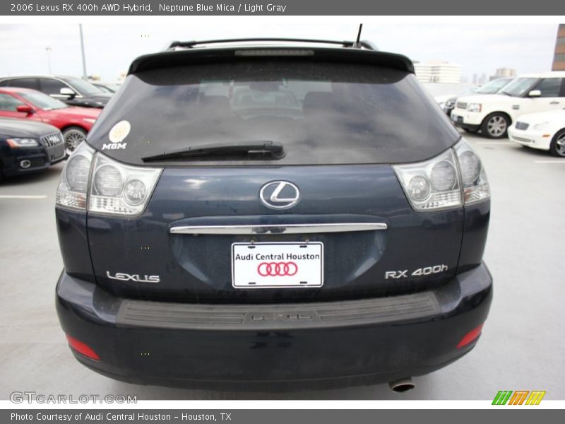 Neptune Blue Mica / Light Gray 2006 Lexus RX 400h AWD Hybrid