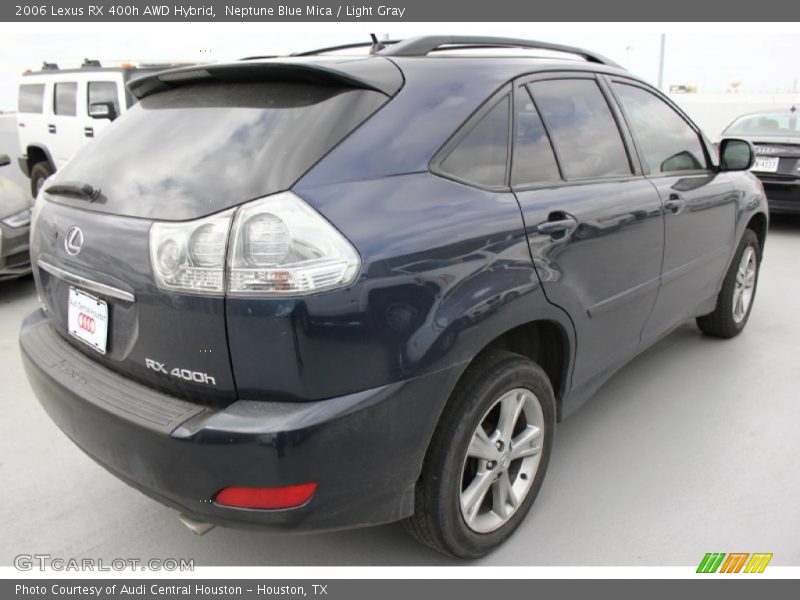 Neptune Blue Mica / Light Gray 2006 Lexus RX 400h AWD Hybrid