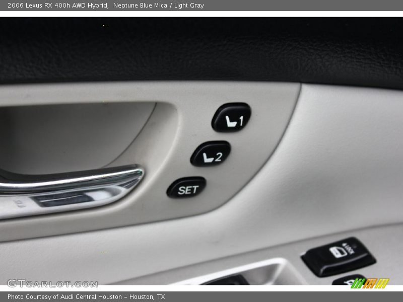 Neptune Blue Mica / Light Gray 2006 Lexus RX 400h AWD Hybrid