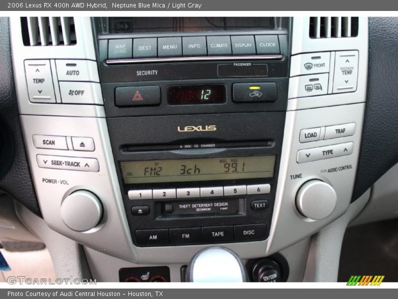 Neptune Blue Mica / Light Gray 2006 Lexus RX 400h AWD Hybrid