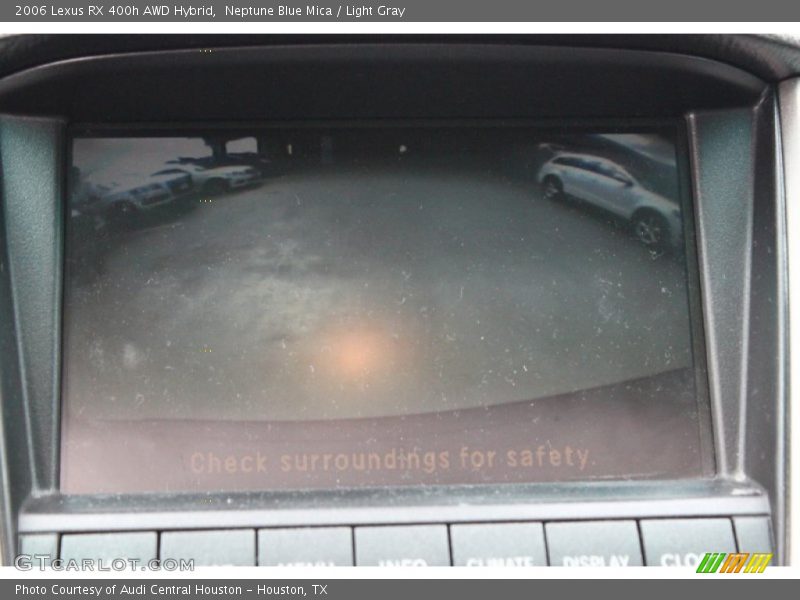 Neptune Blue Mica / Light Gray 2006 Lexus RX 400h AWD Hybrid