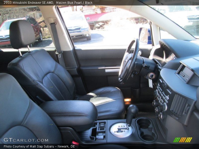Maizen Blue Pearl / Black 2010 Mitsubishi Endeavor SE AWD