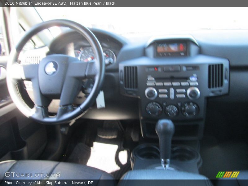 Maizen Blue Pearl / Black 2010 Mitsubishi Endeavor SE AWD