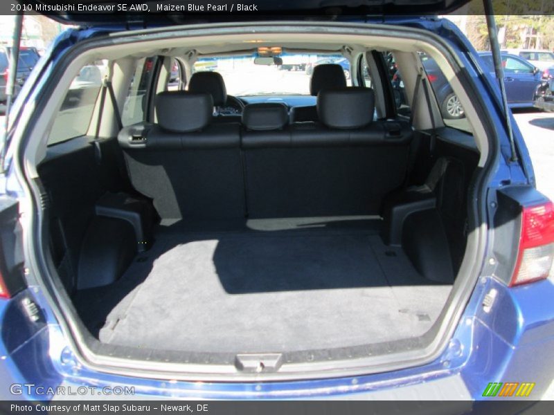 Maizen Blue Pearl / Black 2010 Mitsubishi Endeavor SE AWD