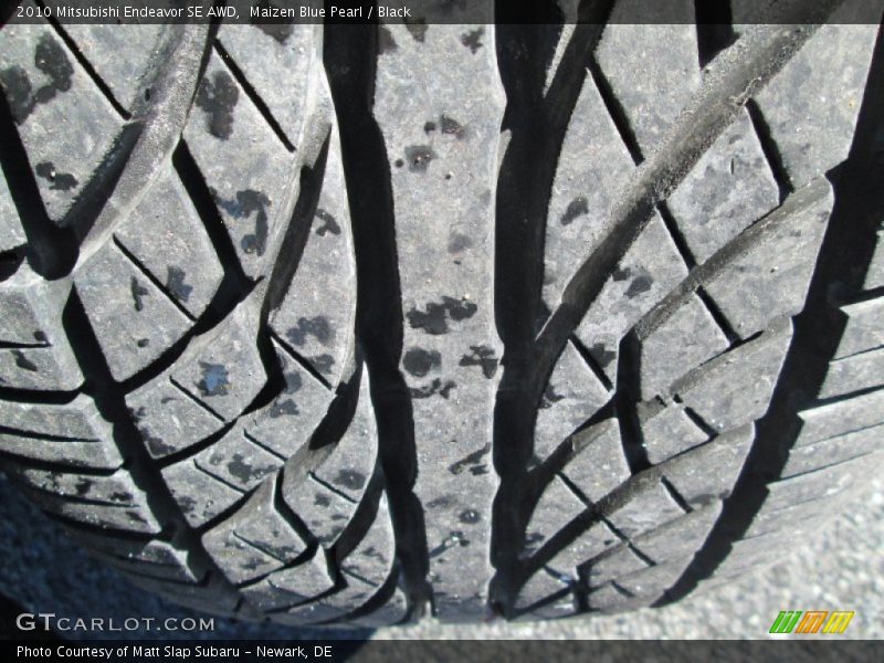 Maizen Blue Pearl / Black 2010 Mitsubishi Endeavor SE AWD