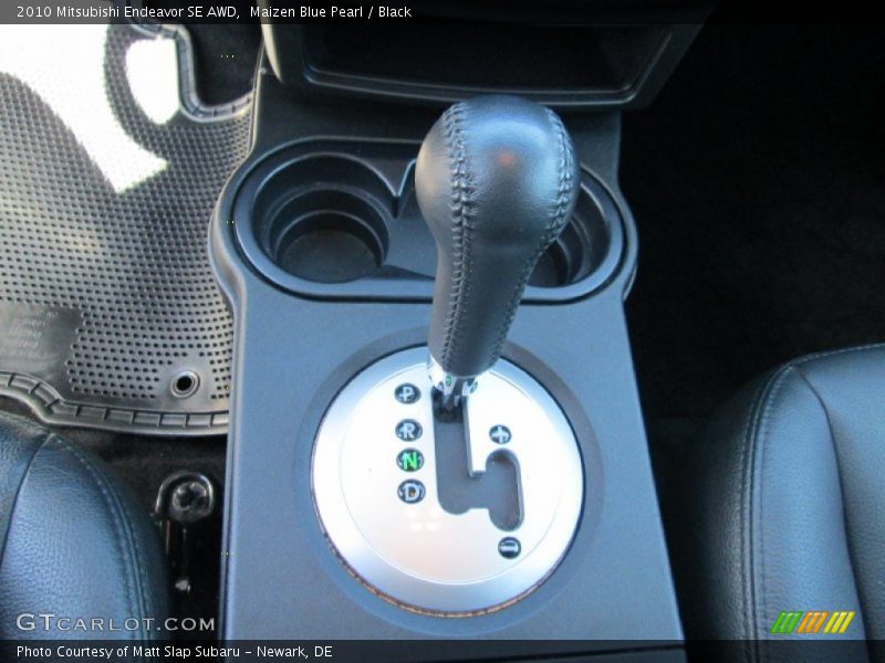 Maizen Blue Pearl / Black 2010 Mitsubishi Endeavor SE AWD