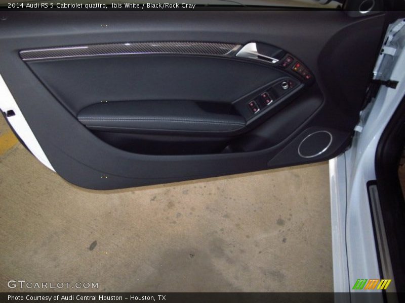 Ibis White / Black/Rock Gray 2014 Audi RS 5 Cabriolet quattro