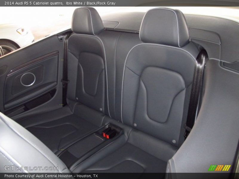 Rear Seat of 2014 RS 5 Cabriolet quattro