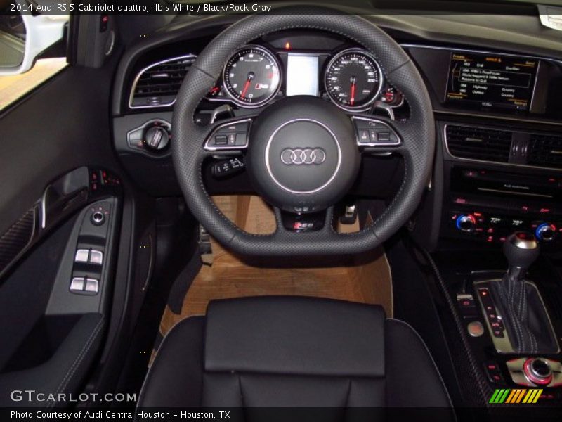 Ibis White / Black/Rock Gray 2014 Audi RS 5 Cabriolet quattro