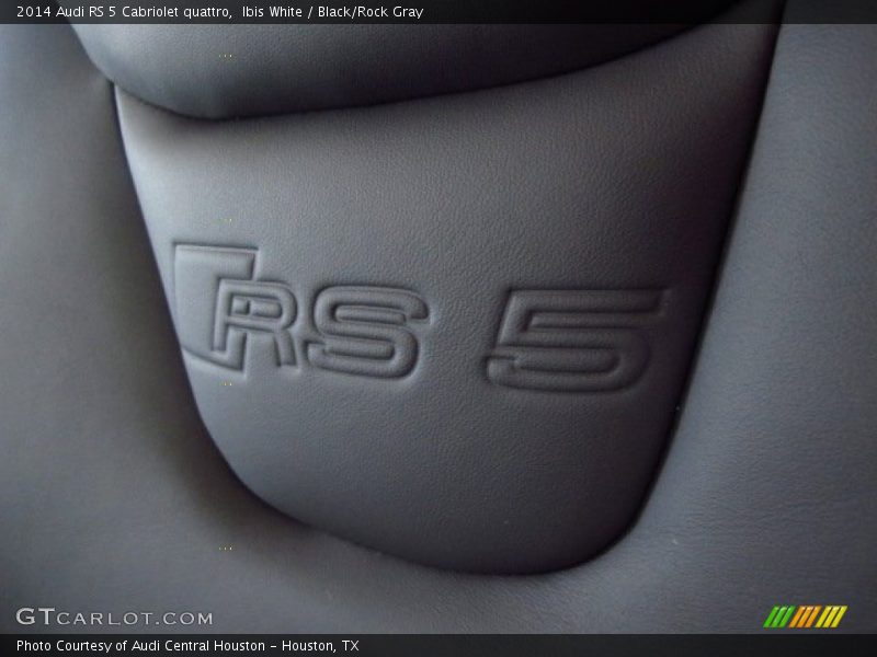 Ibis White / Black/Rock Gray 2014 Audi RS 5 Cabriolet quattro
