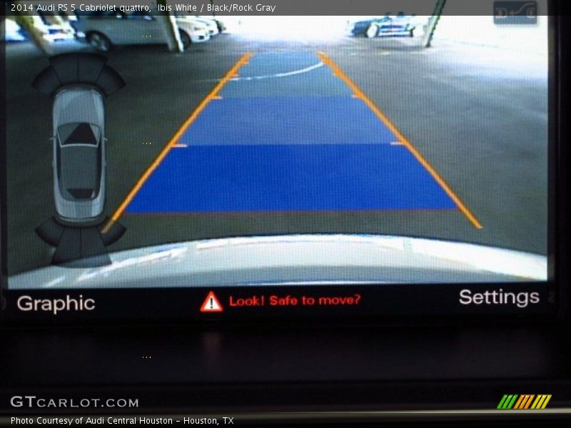 Ibis White / Black/Rock Gray 2014 Audi RS 5 Cabriolet quattro