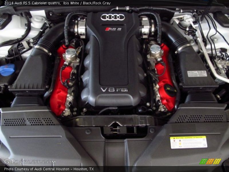  2014 RS 5 Cabriolet quattro Engine - 4.2 Liter FSI 32-Valve DOHC VVT V8