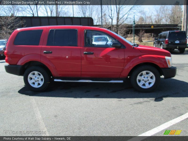 Flame Red / Medium Slate Gray 2004 Dodge Durango ST 4x4