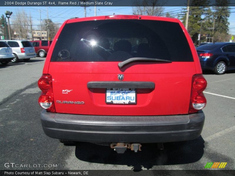 Flame Red / Medium Slate Gray 2004 Dodge Durango ST 4x4