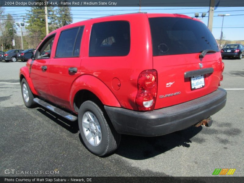 Flame Red / Medium Slate Gray 2004 Dodge Durango ST 4x4