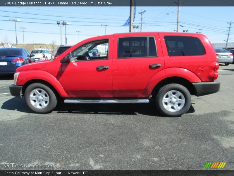 Flame Red / Medium Slate Gray 2004 Dodge Durango ST 4x4