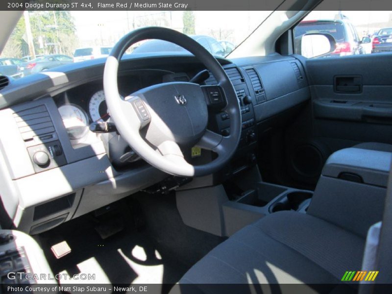 Flame Red / Medium Slate Gray 2004 Dodge Durango ST 4x4