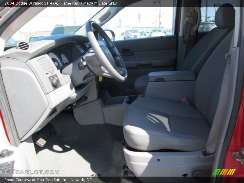 Flame Red / Medium Slate Gray 2004 Dodge Durango ST 4x4