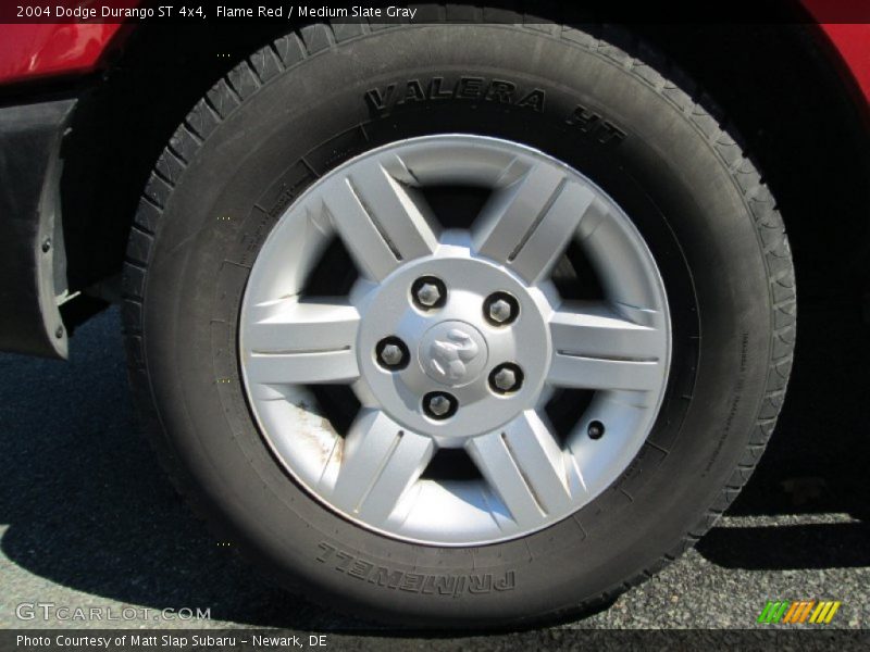 Flame Red / Medium Slate Gray 2004 Dodge Durango ST 4x4