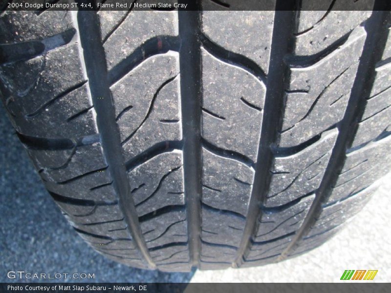 Flame Red / Medium Slate Gray 2004 Dodge Durango ST 4x4