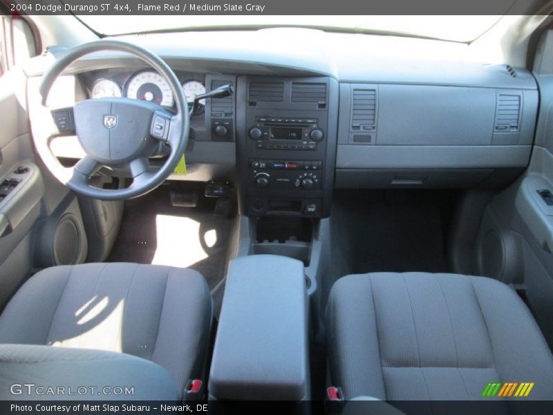 Flame Red / Medium Slate Gray 2004 Dodge Durango ST 4x4