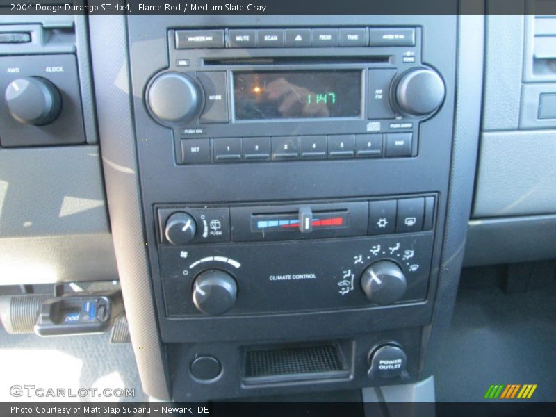 Flame Red / Medium Slate Gray 2004 Dodge Durango ST 4x4