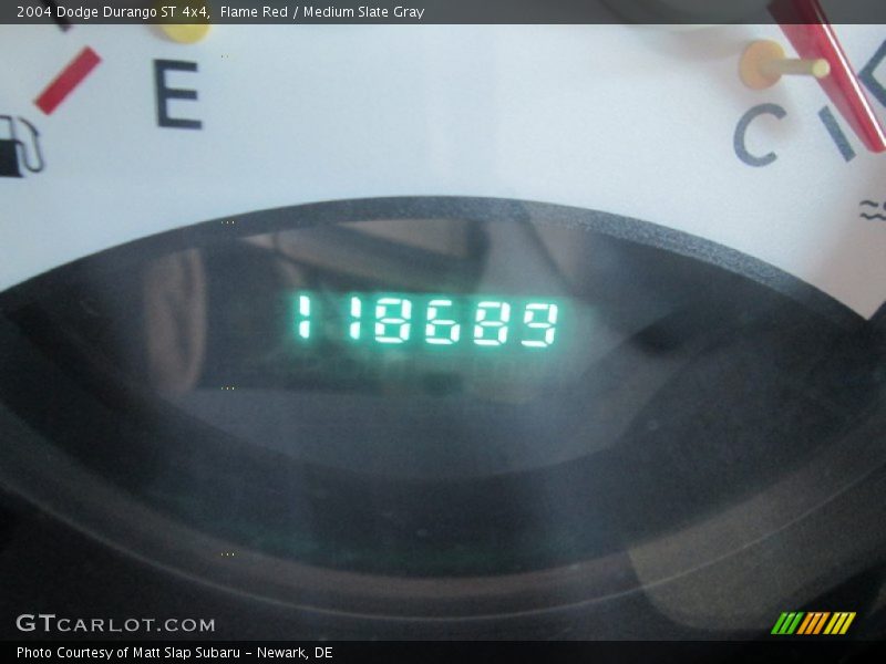 Flame Red / Medium Slate Gray 2004 Dodge Durango ST 4x4