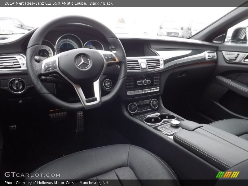 Black Interior - 2014 CLS 550 4Matic Coupe 