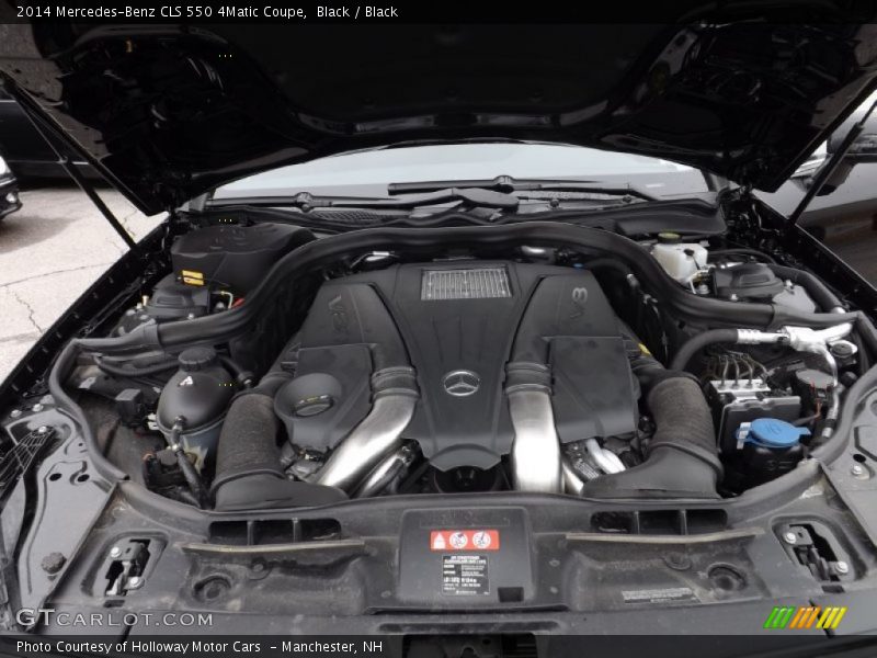  2014 CLS 550 4Matic Coupe Engine - 4.6 Liter Twin-Turbocharged DOHC 32-Valve VVT V8