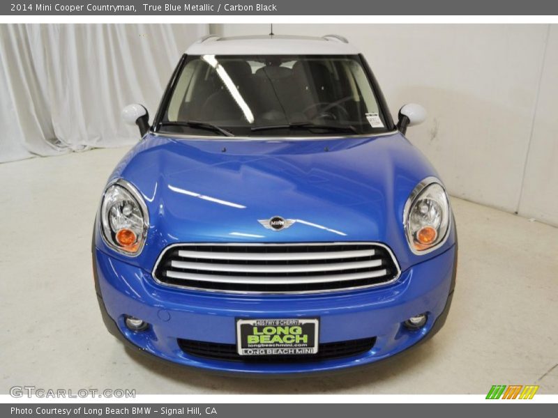 True Blue Metallic / Carbon Black 2014 Mini Cooper Countryman