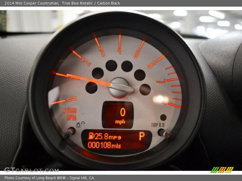 True Blue Metallic / Carbon Black 2014 Mini Cooper Countryman