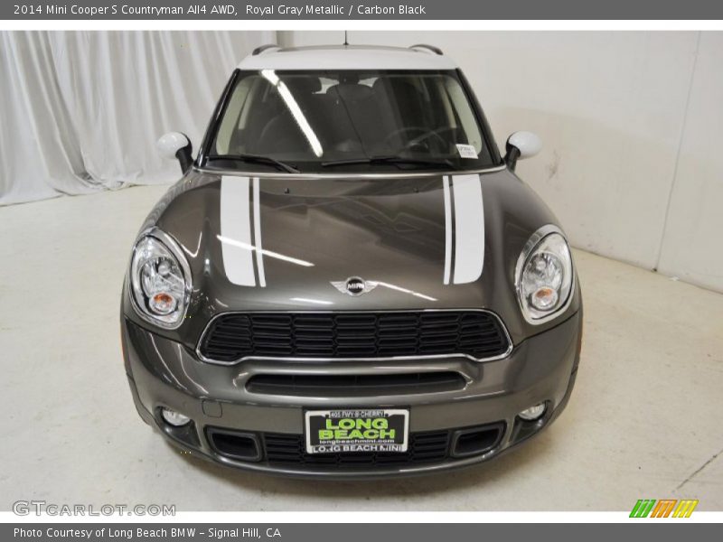 Royal Gray Metallic / Carbon Black 2014 Mini Cooper S Countryman All4 AWD