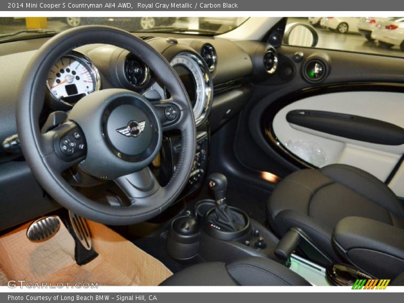 Royal Gray Metallic / Carbon Black 2014 Mini Cooper S Countryman All4 AWD