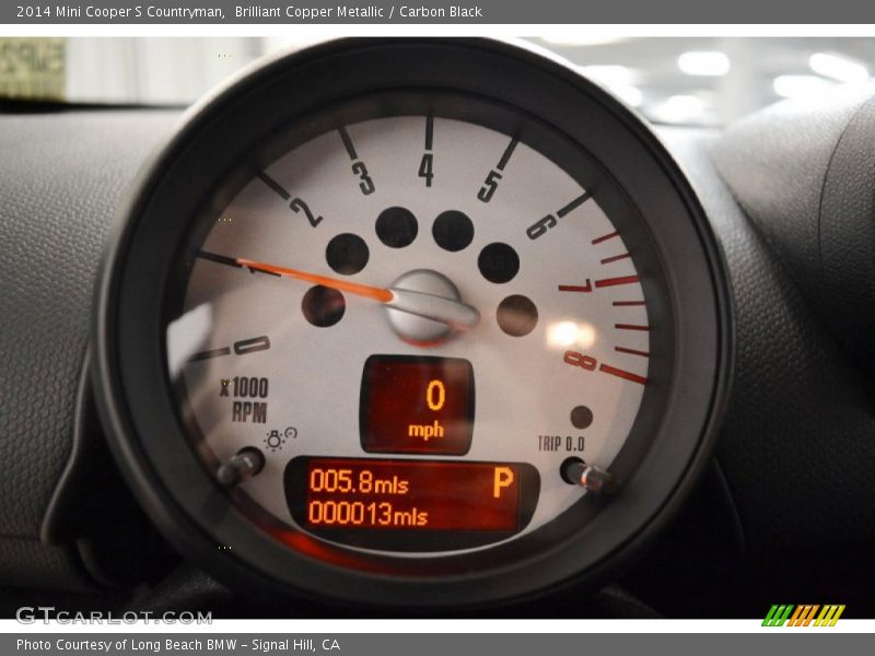 Brilliant Copper Metallic / Carbon Black 2014 Mini Cooper S Countryman