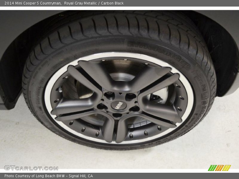 Royal Gray Metallic / Carbon Black 2014 Mini Cooper S Countryman